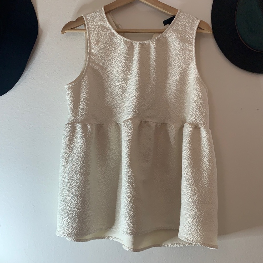 Who What Wear Cream Top